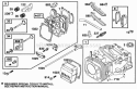 Part Location Diagram of 691095 Briggs and Stratton Stud-rocker Arm